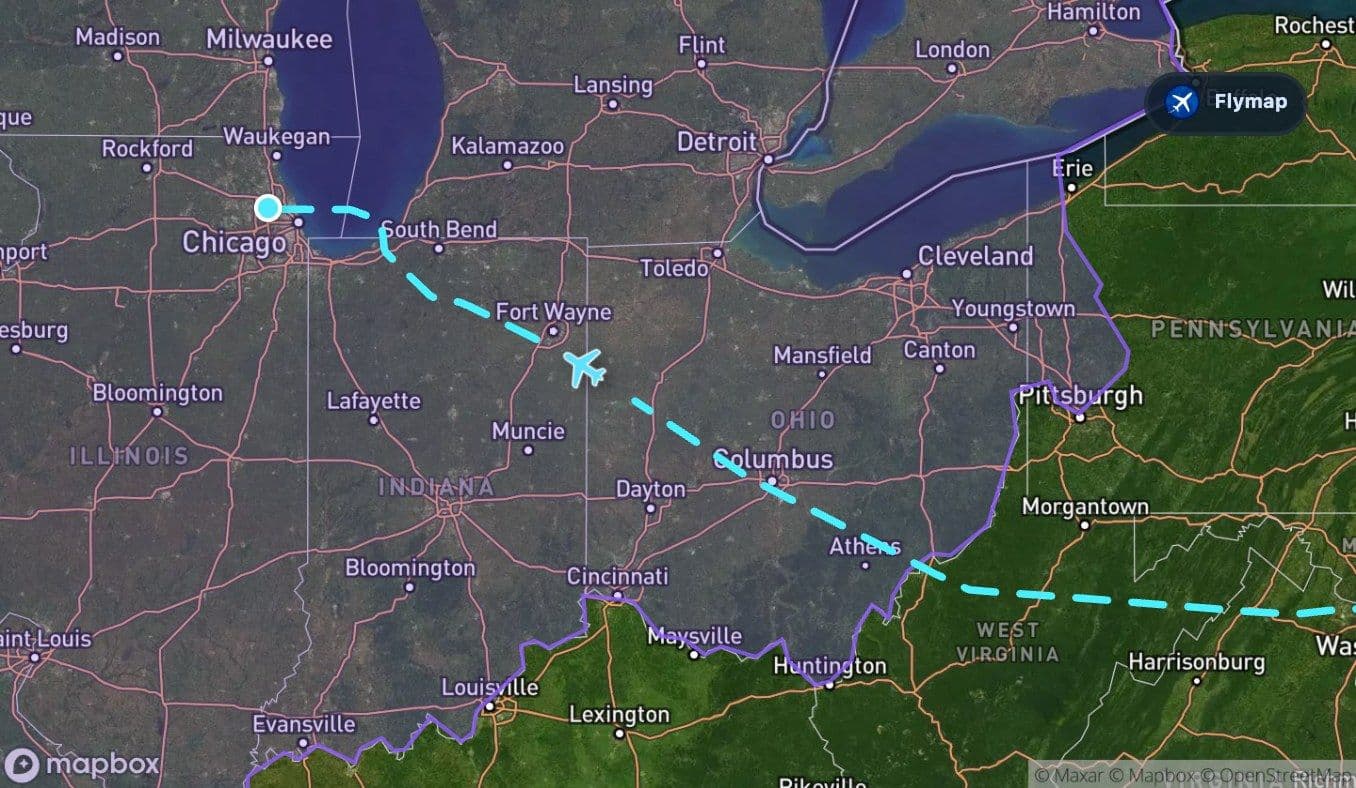 Map highlight of the Central Lowlands across Ohio, Indiana, and Illinois